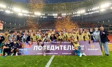 Ρωσία: Νταμπλ για τη Ζενίτ που κατέκτησε το Κύπελλο, αλλά… το έσπασε! (vid)