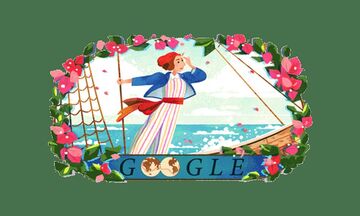 Jeanne Baret: Το doodle της Google για την πρώτη γυναίκα που ως... άντρας έκανε τον περίπλου της Γης