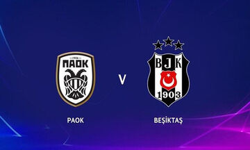 ΠΑΟΚ - Μπεσίκτας: Μετάδοση από το PAOK TV