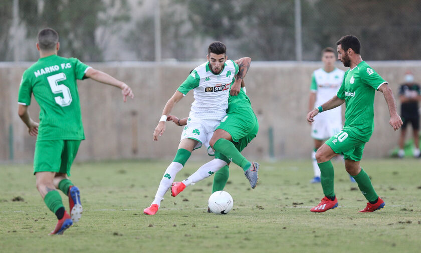 Παναθηναϊκός - Μαρκό 3-0: Με Χατζηγιοβάννη σε νέο ρόλο (vid)