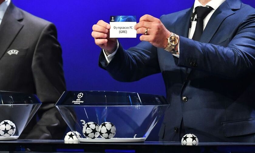 UEFA Champions League: Το κανάλι για την κλήρωση του Ολυμπιακού - Οι ημερομηνίες των αγώνων