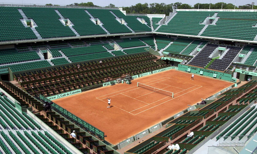 Roland Garros: Μειώθηκε στους 5.000 η παρουσία των θεατών