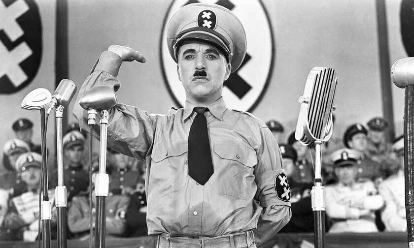 O «βωβός» Tσάρλι Τσάπλιν μίλησε πρώτη φορά ως Αδόλφος Χίτλερ