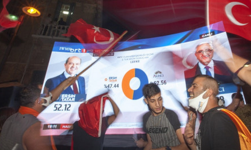 Κύπρος: Ο εκλεκτός του Ερντογάν, Ερσίν Τατάρ νικητής στις «εκλογές» στα Κατεχόμενα (pic)