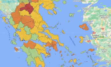 Χάρτης κορονοϊου: Οι περιοχές που θα ληφθούν τα μέτρα που ανακοίνωσε ο Πρωθυπουργός