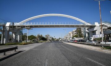 Άλιμος: Παραδόθηκε στους πολίτες η πεζογέφυρα (pics)