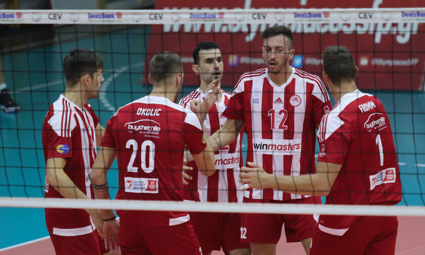 Volley League Ανδρών: Περίπατος Ολυμπιακού με τον Φίλιππο Βέροιας!