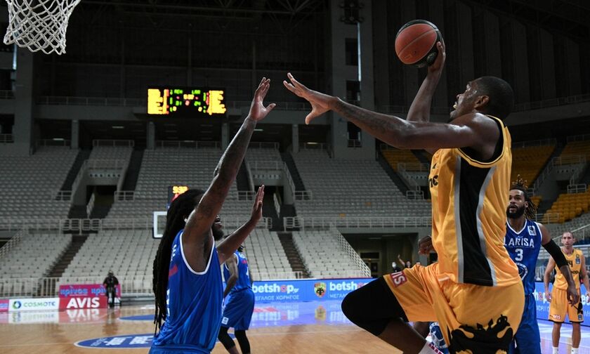 AEK - Λάρισα 87-68: Με κορυφαίο τον Μορέιρα