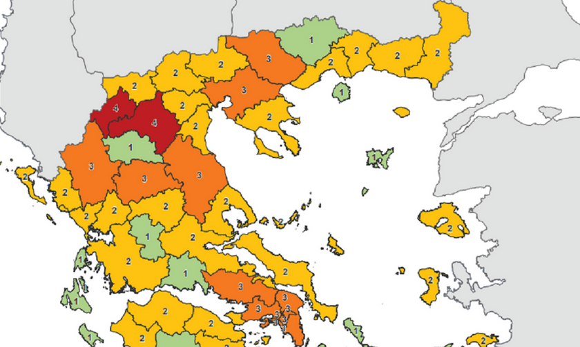 Κορονοϊός (3/11): Η γεωγραφική κατανομή των κρουσμάτων - Σταθερά πρώτη η Θεσσαλονίκη