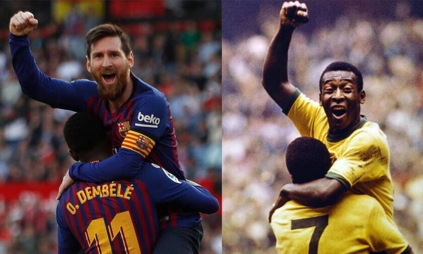 Ο Μέσι απειλεί το μυθικό ρεκόρ του Πελέ