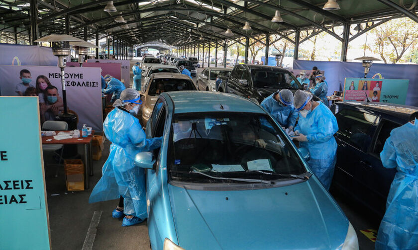 Rapid tests με τα αυτοκίνητα στη Λάρισα (pics)