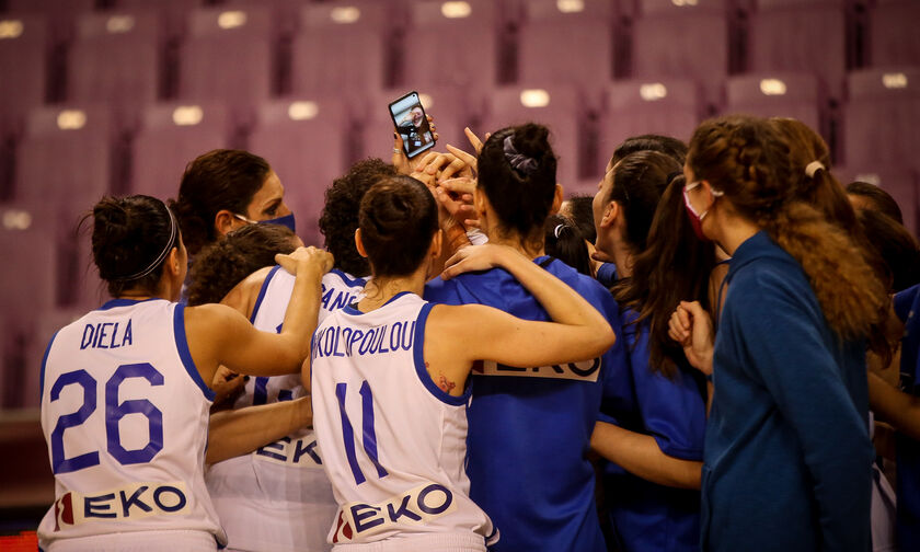Live Streaming: Ελλάδα - Σλοβενία (20:00, προκριματικά Ευρωμπάσκετ γυναικών)