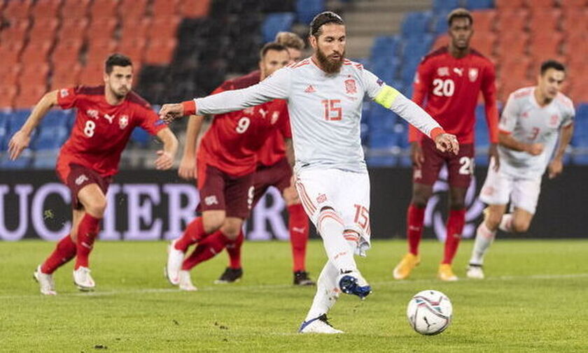 Nations League 2020-21: Aφού γλίτωσε την Ισπανία από 2ο γκολ έχασε πέναλτι ο Σέρχιο Ράμος (vid)!