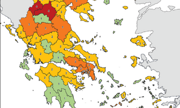 Κορονοϊός (15/11): Η γεωγραφική κατανομή των κρουσμάτων - Σταθερά πρώτη η Θεσσαλονίκη