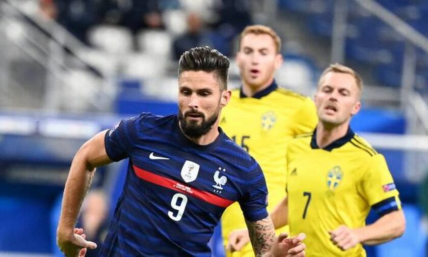Νations League 2020-21: Το γύρισε η Γαλλία με την Σουηδία χάρη σε Ζιρού και Παβάρ (vid)!