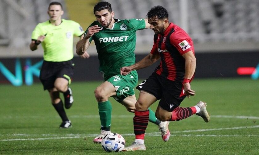 Η Ομόνοια 0-0 με τον Ερμή πριν τον ΠΑΟΚ