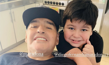 Το τελευταίο μήνυμα του Ντιέγκο Μαραντόνα για τον 7χρονο γιο του: «Να φροντίσετε τον άγγελό μου...»