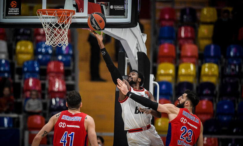 ΤΣΣΚΑ -Ολυμπιακός 80-61: «Πάγωσε» στη Μόσχα!