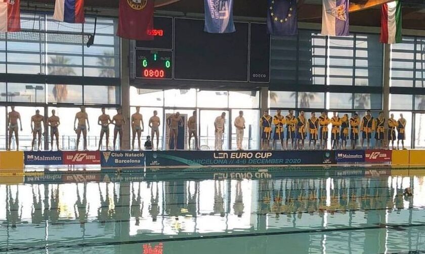 LEN Euro Cup: Τιμωρία για Βαζούτας, στους «16» η Μπαρτσελόνα 