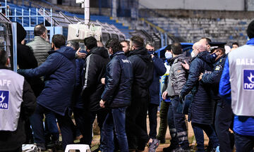 Λαμία - Άρης 2-0: Ένταση στο ημίχρονο με Παπαϊωάννου, Μάντζιο και Ναζλίδη (vid)