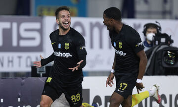 Άρης - Βόλος: Το γκολ του Σάσα για το 1-0 (vid)