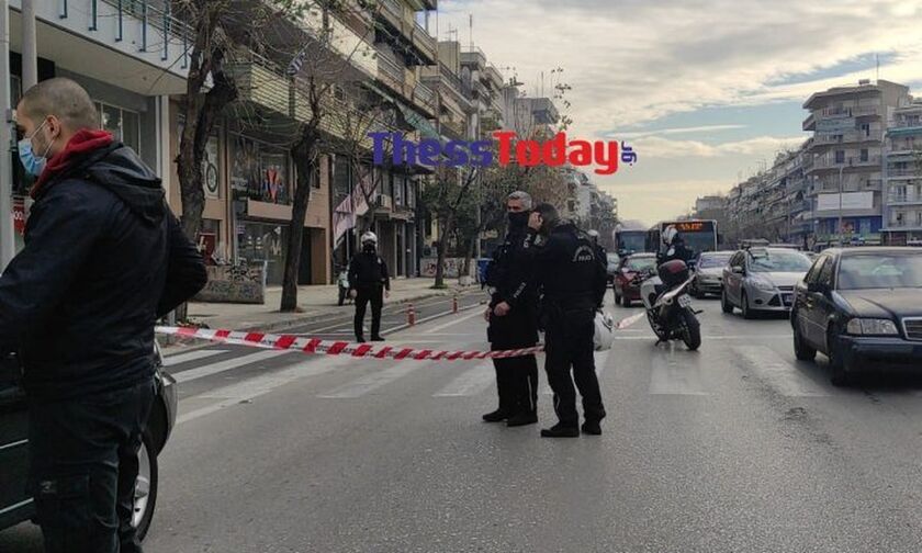 Πυροβολισμοί στη Θεσσαλονίκη - Πληροφορίες για δύο τραυματίες (pic & vid)