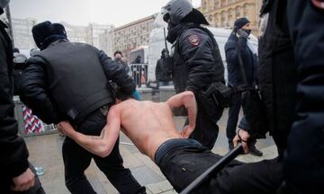 Ναβάλνι: Ταραχές στη Μόσχα - Στις διαδηλώσεις συνελήφθησαν 1.000 άτομα και η γυναίκα του (vids)