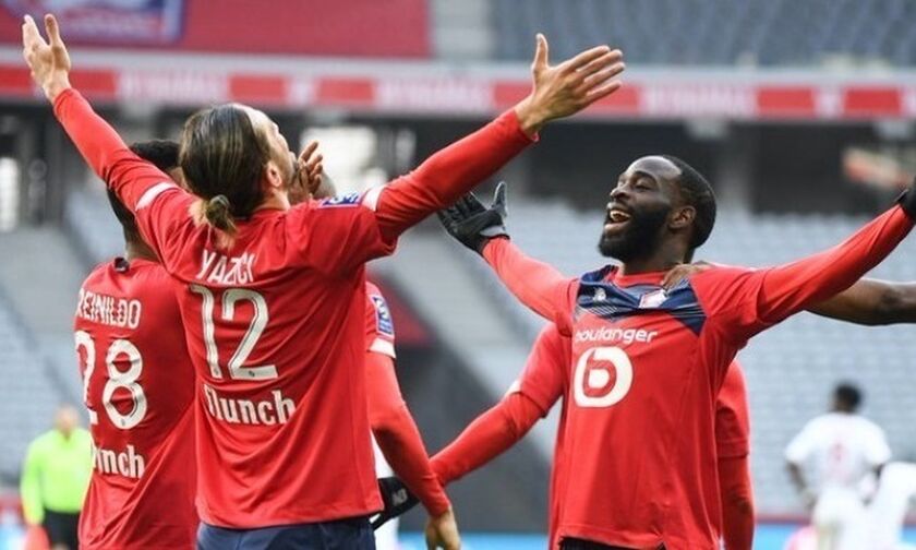 Ligue 1: Η Λιόν «πάτησε» τη Σεντ Ετιέν, η Λιλ από τη Ρεν στην κορυφή (highlights)
