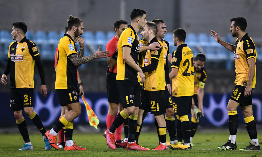 AEK: Εκτός προπόνησης οι Μάνταλος, Τσιγκρίνσκι, Τσιντώτας και Κρίστιτσιτς