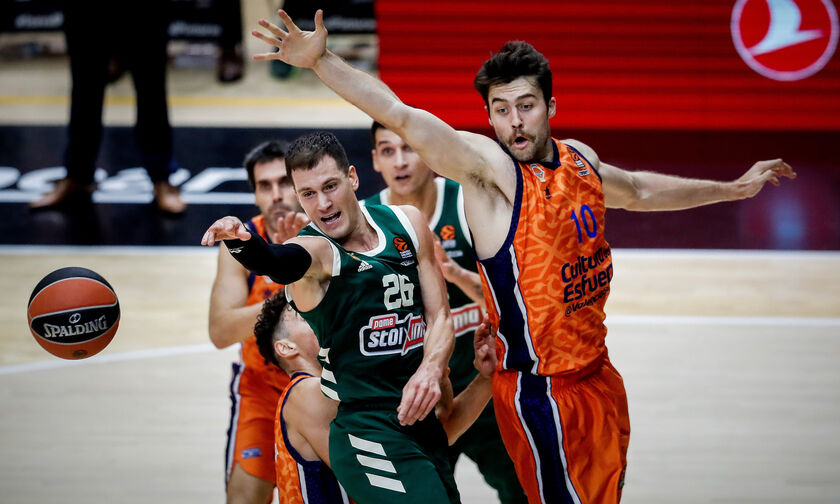 EuroLeague: Με Βαλένθια στο ΟΑΚΑ ο Παναθηναϊκός
