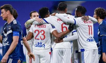 Ligue 1: Με γκολ στις καθυστερήσεις, κόντρα στην Μπορντό, «ρετιρέ» η Λιόν (Ηighlights)!