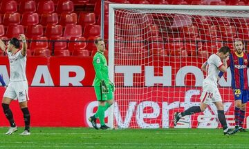 Copa Del Rey: Με το ένα πόδι στον τελικό η Σεβίλλη, 2-0 την Μπαρτσελόνα (Ηighlights)