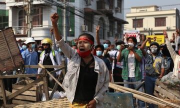 Μιανμάρ: Νεκροί δυο διαδηλωτές από αστυνομικά πυρά