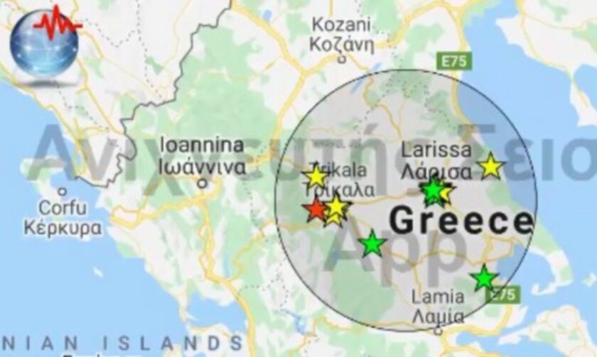 Σεισμός 5,8 Ρίχτερ ταρακούνησε την Ελλάδα