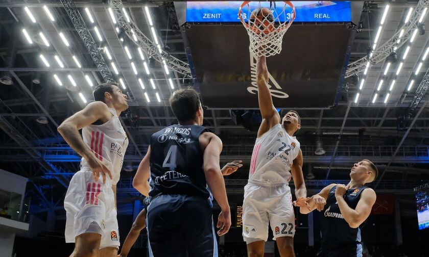 Ζενίτ - Ρεάλ 71-75: Πολύτιμο «διπλό» στην Αγία Πετρούπολη η «βασίλισσα» (vid)