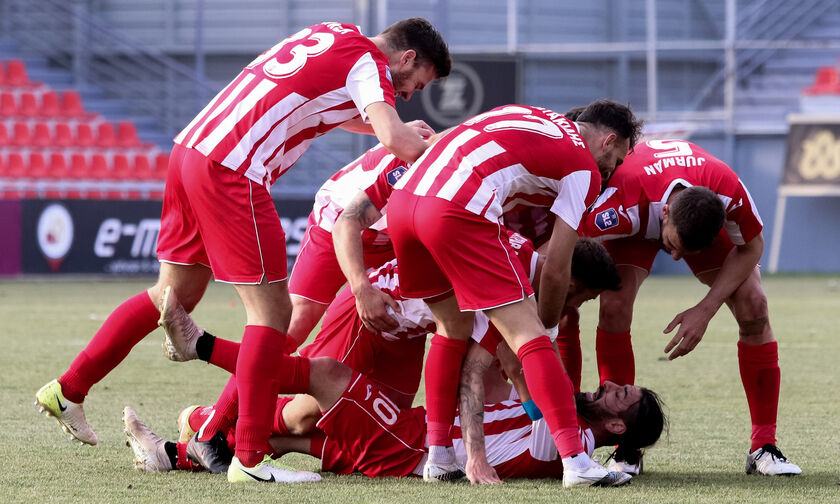 Ξάνθη - Δόξα Δράμας: Το γκολ του Σρόιεν για το 1-0 (vid)