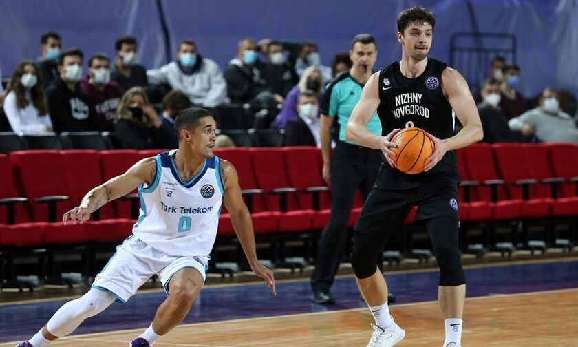 BCL: «Διπλό» της Νίζνι στην Άγκυρα στον όμιλο της ΑΕΚ