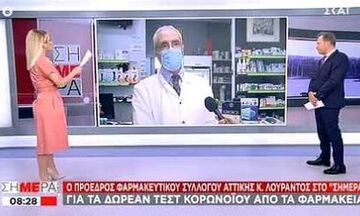 Χαμός με Λουράντο στον ΣΚΑΪ: «Φύγετε τώρα από το φαρμακείο μου!» (vid)