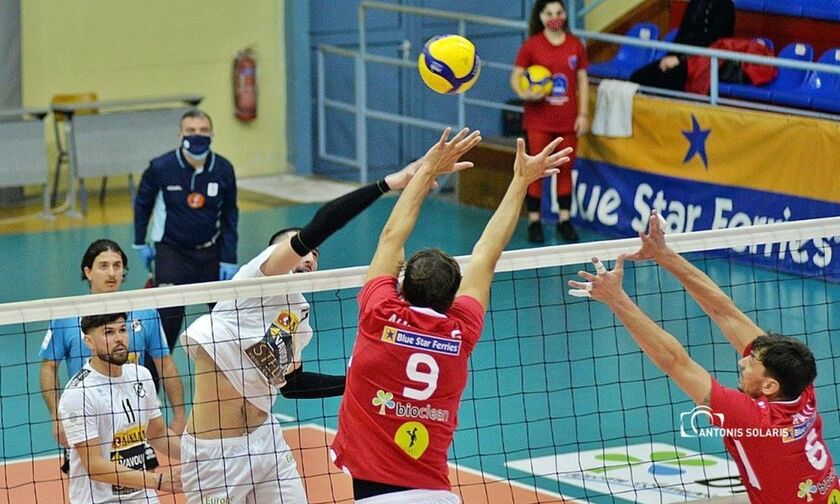 Volley League Ανδρών: Οριστικά δεύτερος ο Φοίνικας, 3-0 τον ΟΦΗ