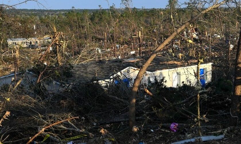 ΗΠΑ: Πέντε νεκροί στην Αλαμπάμα, που σαρώνεται από ανεμοστρόβιλους