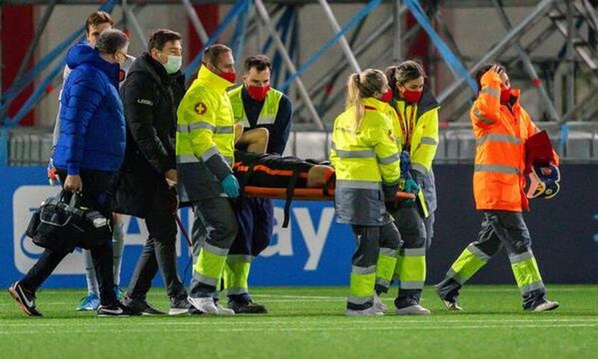 Σοβαρός τραυματισμός του Ντάλεϊ Μπλιντ στο ματς της Ολλανδίας με το Γιβραλτάρ