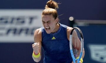 Miami Open: Mε Αντρέσκου η Σάκκαρη στα ημιτελικά