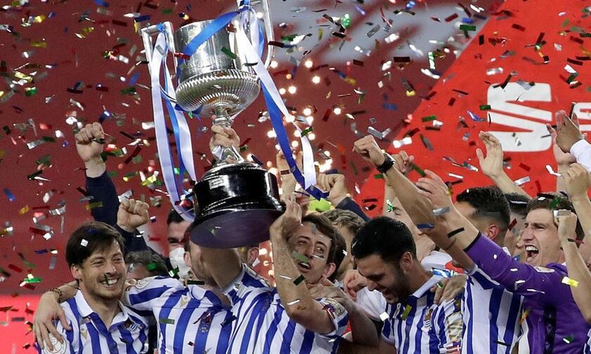 Copa del Rey: Κυπελλούχος 34 χρόνια μετά η Ρεάλ Σοσιεδάδ πήρε (1-0) στον Βασκικό τελικό την Μπιλμπάο
