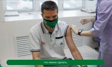 Ούνικς: Ο Πρίφτης εμβολιάστηκε με το Sputnik V (pic)
