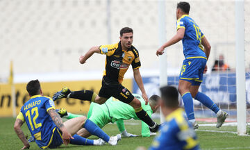 ΑΕΚ - Αστέρας Τρίπολης: Το 1-0 από τον Γαλανόπουλο και η άμεση ισοφάριση του Ριέρα (vids)