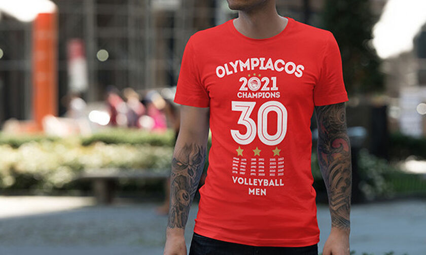 Βόλει: Το συλλεκτικό μπλουζάκι για το 30ό πρωτάθλημα και το κάλεσμα για στήριξη