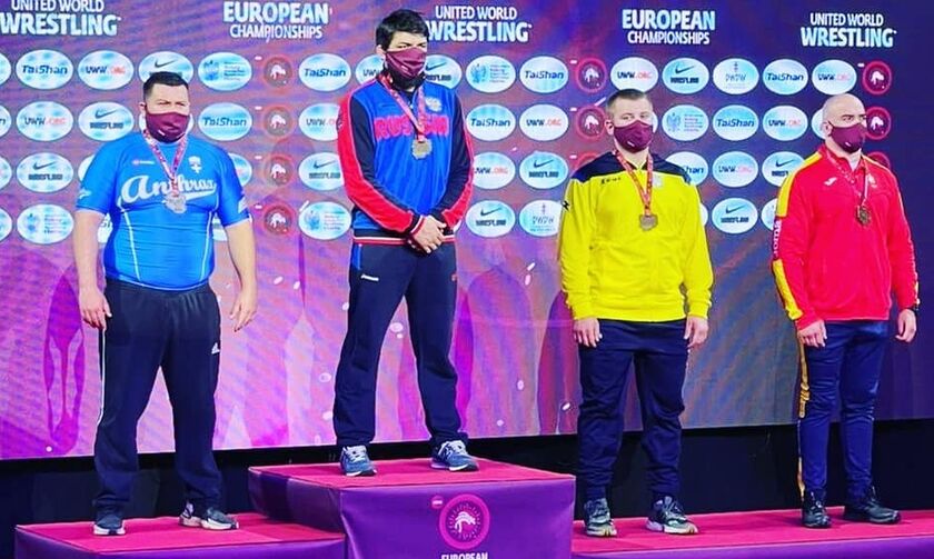 Ευρωπαϊκό Πρωτάθλημα Πάλης: Ασημένιο μετάλλιο ο Γιάννης Καργιωτάκης