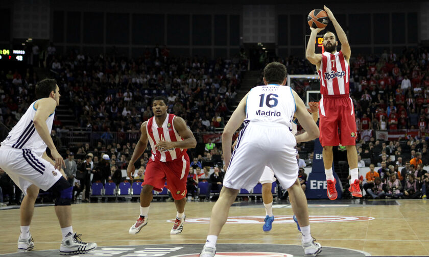 H Euroleague θυμήθηκε τον Βασίλη Σπανούλη και το Ευρωπαϊκό του Ολυμπιακού στο Λονδίνο (vid)