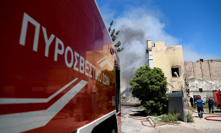 Νέα πυρκαγιά στην Αγία Μαρίνα Κορωπίου