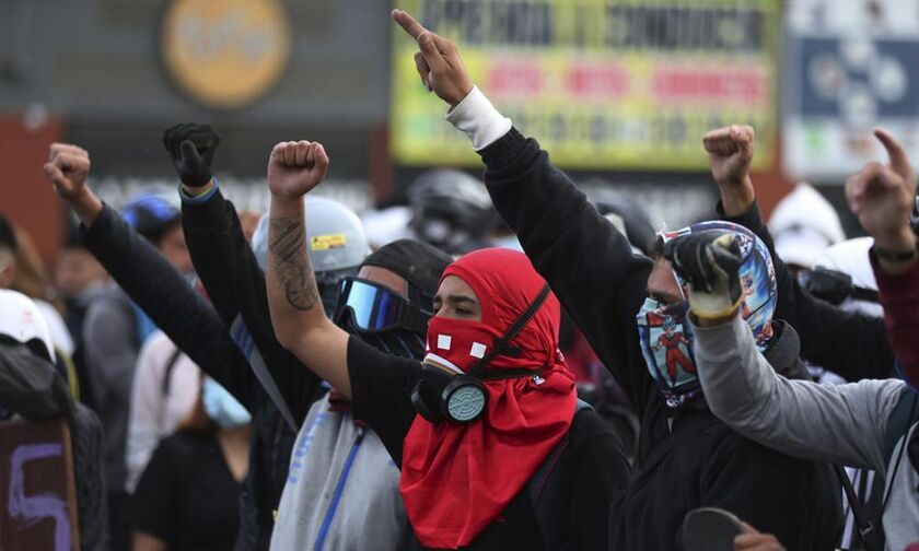 Κολομβία: Τουλάχιστον 42 νεκροί σε αντικυβερνητικές διαδηλώσεις μέσα σε 13 ημέρες 